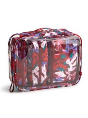 NWT - Vera Bradley 4 pc Cosmetic Set - Bow Show